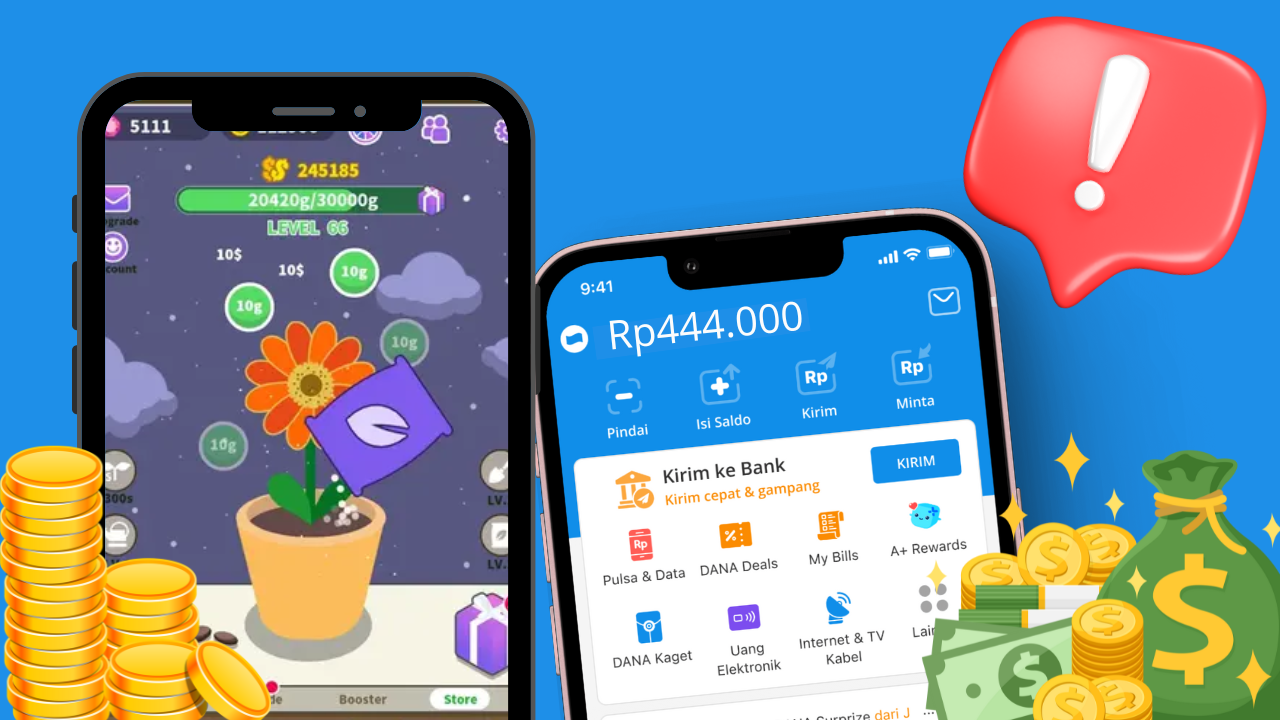 Aplikasi Penghasil Uang Langsung Masuk ke E-Wallet