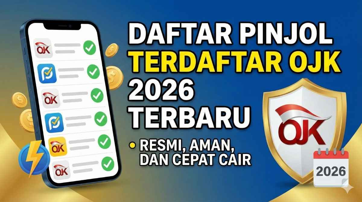 aplikasi pinjaman online yang aman dan legal OJK di smartphone 2026